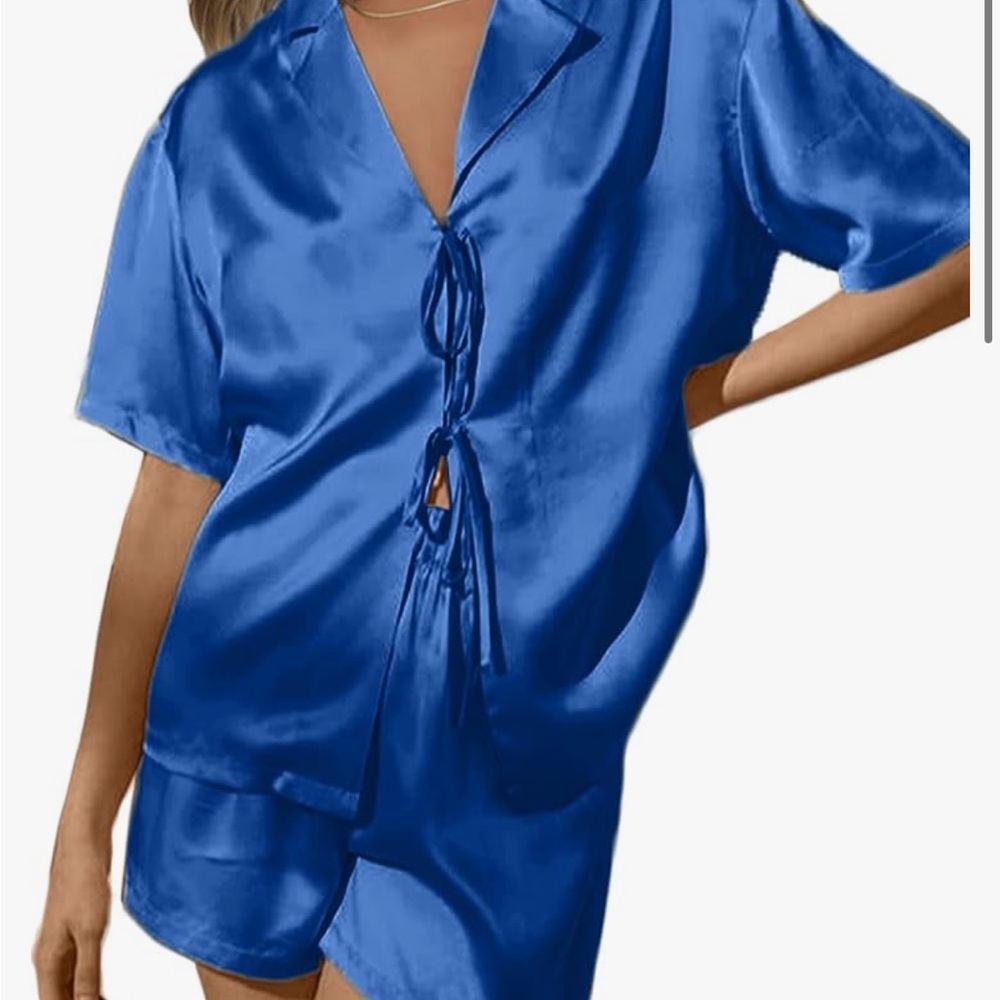 Blue pj set